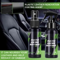 100ml Leather Retreading Agent Plastic Renovator Car Interior Spare Parts Seat Leather Liquid Wax Plastic Restore Cleaner Spray|