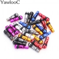 4pcs/set Universal Car Motorcycle Tubeless TPMS Wheel Tyre Valve Stems Caps Tire Air Valve Stem Aluminum Metal|car styling|rays