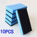 10pcs Car Ceramic Coating Sponge Glass Nano 7.5*5*1.5cm For Car Waxing, Car Polishing Pads Sponges|Sponges, Cloths