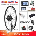 Mxus Electric Bike Conversion Kit Front Wheel Motor 350w 500w E-bike Kit 48v 36v Rear Hub Motor Bicycle Bldc Controller With Lcd