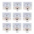 85c1-ua Ammeter Mechanical Pointer Type Analog Current Panel Meter Current Meter Dc 50/100/200/500ua/ma - Volt Meters - Officema