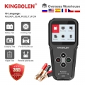 KINGBOLEN BM520 Motorcycle Car Truck Battery Tester 6V 12V 24V Battery Analyzer 2000 CCA Charging Cranking Test Scanner Tools| |