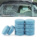 10PCS New Car Solid Wiper Fine Seminoma Wiper Multifunctional Condensed Effervescent Tablet Windshield Glass Cleaner Automobile|