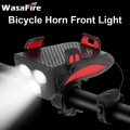 Multi function Bicycle Light Upgrade 4 in 1 Bike Front Light 3* LED MTB Headlight Phone Holder Bracket Speaker Powerbank Lamp|Bi