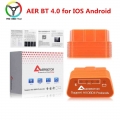 AER ELM327 V1.5 Bluetooth 4.0 OBD2 ELM 327 1.5 Car Diagnostic Tool Support All OBDII Protocols for IOS/Android/Windows/PC| | -