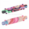 47X10" 4 Style Sport Outdoor Skateboard Longboard Dancing Board Double Rocker Board Waterproof Griptape Sheet Sticker Drop