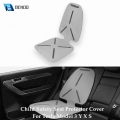 For Telsa Model 3 Y S X Car Waterproof Child Safety Seat Protector 5 layer Support Nonslip Seat Cover For ISOFIX Latch BRITAX|Au