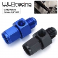 Black Or Blue An-6 (an6) Male To Female 1/8" Npt Gauge / Sensor Side Port Adapter Oil Fuel Fitting Hose End Wlr-sl9192-06 -