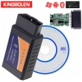 Elm327 Bluetooth V1.5 Pic18f25k80 Chip Diagnostic Tool J1850 Elm 327 V 1.5 For Obdii Obd2 Vehicle Android Torque Obd Scanner - C