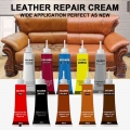 10 Colors Car Leather Repair Gel Repair Agent Vinyl Repair Kit Car Instrument Panels Sofas Coats Repair Gel Refurbishing Paste -