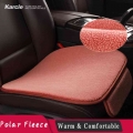 Karcle Polar Fleece Car Seat Cover Set Front Rear Auto Seat Cushion Seat Protector Mat Pad Automobile Accessories|Automobiles Se