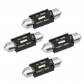 4pcs Festoon 31mm 36mm 39mm 41mm C5w C10w Super Bright Csp Led Bulbs Car Dome Light Canbus No Error Auto Interior Reading Lamps