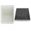 Air Filter And Cabin Filter For Toyota Corolla Scion Pontiac Coal Filter Oem 17801-21050 87139-06060 / 87139-0n010 - Cabin Filte