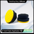 DETAILING KING Hand Grip Car Wax Foam Applicator Car Detailing Tool for Waxing Kit Glaze Sealant Liquid Paste|Waxing Sponge| -