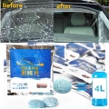 10pcs/50pcs Car Solid Cleaner Car Windshield Glass Wiper Washer Cleaning Auto Cleaning Effervescent Tablets Window Cleaner Glue