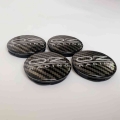 4pcs/lot 55/52mm Carbon Fiber M582 Oz Racing Car Wheel Center Hub Caps Alloy Wheel Rim Center Hub Cap Cover Car Accessories - Hu