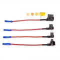 MIX 8PCS Each 2pcs Auto Car Fuse Add a circuit Fuse Holder Micro/Mini/Low profile mini/Standard ATM APM Blade adapters|Fuses|