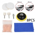 8pcs/5pcs Car Windscreen Polishing Kit Practical Auto Car Windows Scratch Remover Glass Polishing Kit Scratch Repair Tool - Pain