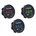 Waterproof Car Motorcycle DC6V 30V LED Panel Digital Voltage Meter Display Voltmeter Led Digital Voltage Meter Gauge Tester|Volt