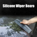 1pcs Soft Silicone Non Scratch Flexible Handy Squeegee Blade Car Wrap Tools Water Window Wiper Drying Blade Clean Scraping|Scrap