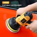 220v 3700rpm Electric Car Polisher Machine 700w Auto Polishing Machine Adjustable Speed Sanding Waxing Tools Car Accessories - A