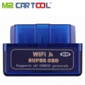 Mini ELM327 WiFi OBD2 ELM 327 Auto OBD 2 II Car Diagnostic Tool Code Reader ODB Scanner For IOS Android|code reader scanner|obd2