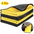 2Pcs/lot 30x30/40/60cm Car Wash Microfiber Towel Car Cleaning Drying Cloth Car Care Cloth Microfiber Towel Car Microfiber Cloth|