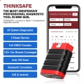 Thinkcar Thinksafe Obd2 Automotive Scanner Full System Code Reader Scan Brack Oil Sas Bleed Tpms 5 Reset Obd 2 Diagnostic Tools