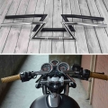 Vintage Motorcycle Handlebar 22mm 7/8'' for Cafe Racer Cruiser Bobber Chopper Tracker Handle Bar Z Bars Scooter Steering