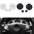 Car Interior Steering Wheel Button Switch Trim Cover Sticker For Mercedes Benz C E S Class W204 W212 W221 GLK X204 C200 C250|Int