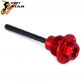 CNC 09 16 Motorcycle Red Aluminum Oil Dipstick Gauge Plugs For HONDA CRF450R CRF 450R 450 R 2009 2011 2012 2013 2014 2015 2016|E