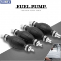 6/8/10/12mm Manual Fuel Pump Line Hand Primer Bulb Petrol Diesel Liquid Oil Gas Water Tansfer Rubber Tube Aluminum For Car Boat|