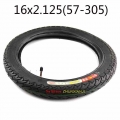 Good Quality Electric Bicycle Tires 16x2.125 Inch Electric Bicycle Tire Bike Tyre Inner Tube Size 16*2.125 with A Bent Angle|Tyr