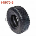 6 inch ATV tires 145/70 6 four wheeler is suitable for 50cc 70cc 110cc small ATV front or rear wheels|Tyres| - Ebikpro.co