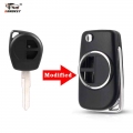 Dandkey Modified For Suzuki Swift Grage Vitara Alto 2 Buttons Flip Folding Car Key Case Shell Remote Key Blank Hu133r Blade - Ca