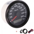 New 85mm Gps Speedometer 200kmh Speed Gauge Odometer Atv Utv Motorcycle Marine Boat For Buggy Golf Go Cart 12v/24v - Speedometer