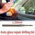 Glass Perforated Tungsten Steel Drill Tail Car Front Windshield Repair Tool Tungsten Steel Drill Bit Auto Replacement Parts|Fill