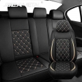 5 Seats Car Seat Covers PU Leather Seat Cushion Cover Full Set Seats Cover Protector Pad Universal For Sedan SUV Truck Accessori