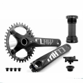 Prowheel 104bcd 170mm 175mm Mtb Bike Cranks 32/34/36/38t Oval Sprocket With Bottom Bracket Mountain Bicycle Crankset - Bicycle C