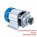 High Speed Motor Brushless Differential Motor 48v60v72v 500w800w1800w2200w Brushless Dc Motor Electric Tricycl Mini Car Engine -