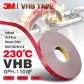 3M Vhb Acrylic Adhesive Double Sided Strong Adhese Pad Waterproof Reuse Home Car Office Decor Anti High Temperature