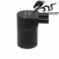 High Performance Black Aluminum Alloy Reservior Oil Catch Can Tank For Bmw N54 335 Black/silver - Engine - ebikpro.com