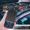 12v Electronic Car Relay Tester Auto Vehicle Battery Fast Check Detector Meter Automobile Led Indicator Test Checker Tool - Diag