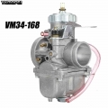 Motorcycle Aluminum Alloy Carburetor Carburador For Mikuni VM34 34 mm Round Slide VM34 168 42 6015 VM34SC Carb|Carburetor| -