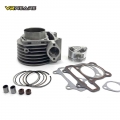 GY6150 cylinder Kit 57.4mm Cylinder Piston Ring Set for 4 stroke Scooter Moped ATV QUAD GY6 150 157QMJ 1P57QMJ|Engines| - Offi