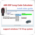 2021 hot sell for VW ABS ESP Long Code Calculator Helper MK60EC1 |Software| - ebikpro.com