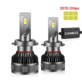 H7 Head Canbus 26000lm Bh4 Hb3 H11 H8 Hb3 9005 9006 Lamp H4 Led Headlight Auto Turbo Running Fog Light Bulbs For Cars - Car Head