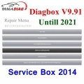 New Lexia 3 Diagbox V9.91 Lexia3 Pp2000 Software Service Box 2014 Diagbox V9.68 Used For Citroen For Peugeot Car Diagnostic Tool