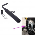 Motorcycle Muffler Exhaust Silencer Pipe For Yamaha Pw50 Pw 50 Silencer Muffler Pipe Replaces Existing Exhaust 320mm Black - Muf