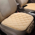 Car Seat Cover Front Rear Flocking Cloth Cushion Non Slide Winter Auto Protector Mat Pad Keep Warm Universal Fit Truck Suv Van -